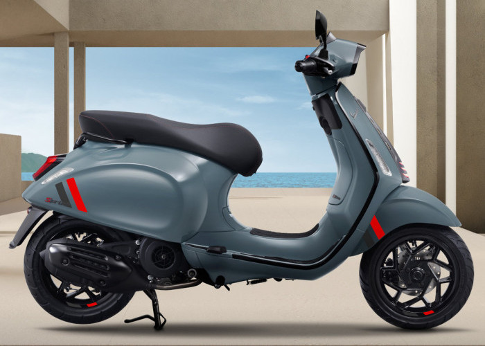 Skuter Modern Atau Vespa Matic Kendaraan Anak Muda Sekarang