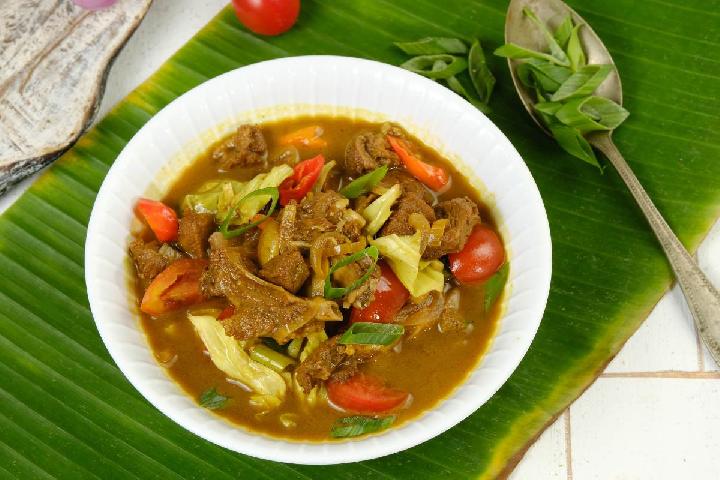 Makanan Berkuah Gulai Dengan Bumbu Khusus