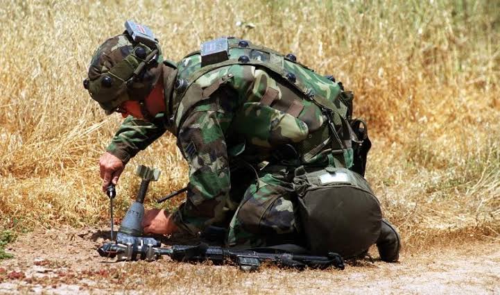 Jebakan Militer Ranjau Untuk Menjaga Wilayah