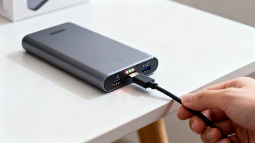 Cadangan Baterai Dalam Sebuah Perangkat Powerbank