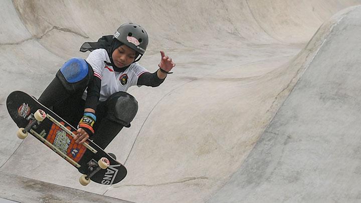 Olahraga Anak Muda Sebuah Kelincahan Skateboard