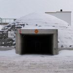 Bangunan Bertahan Bunker Pada Sebuah Serang Atau Bencana