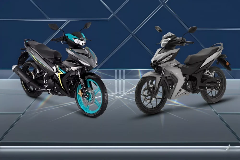 Kendaraan Rangka Underbone Pada Sepeda Motor Bebek