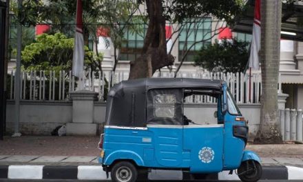 Kendaraan Umum Kecil Roda Tiga Bemo