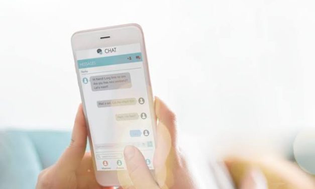 Suatu Komunikasi Chattingan Melalui Ponsel