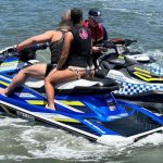 Suatu Kendaraan Jetski Yang Ada Di Perairan