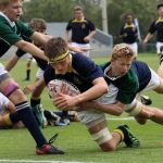 Olahraga Kekuatan Fisik Rugby Dengan Dua Regu